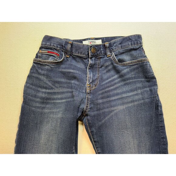 Tommy Jeans Mens Relaxed Fit Straight Jeans Size 30/30 Blue Denim Medium Wash - Picture 6 of 10